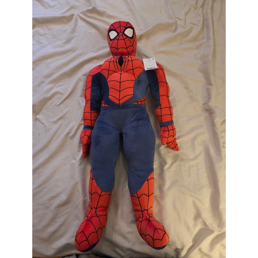 Marvel Spider-Man 28" Pillow Buddy Plush Jay Franco Red Blue Style 29063TCD